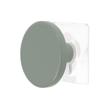 Suport pentru Prosop din Bambus Bambus D6,5 cm cu Autocolant - Khaki