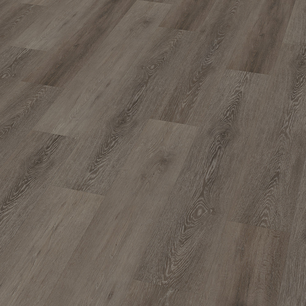 Parchet SPC Texturat 7 mm Cerused Oak Dark Brown